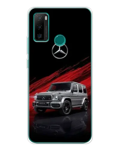 Чехол для Ulefone Note 10P с картинкой «Mercedes G-Class красный»