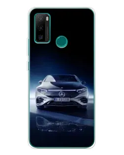 Чехол для Ulefone Note 10P с картинкой «Ночной Mercedes EQ»