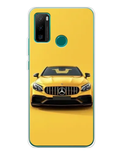 Чехол для Ulefone Note 10P с картинкой «Желтый Mercedes GT»