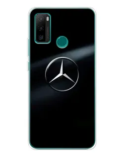Чехол для Ulefone Note 10P с картинкой «Mercedes на металле»