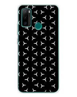 Чехол для Ulefone Note 10P с картинкой «Mercedes паттерн звезд»