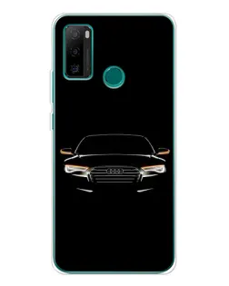 Чохол для Ulefone Note 10P з картинкою «Audi — нічний контур»