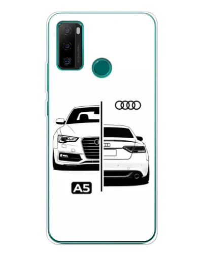 Чохол для Ulefone Note 10P з картинкою «Audi — контрастний дизайн» Чохол для Ulefone Note 10P з картинкою «Audi — контрастний дизайн»