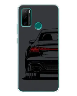 Чохол для Ulefone Note 10P з картинкою «Задня частина Audi — арт»