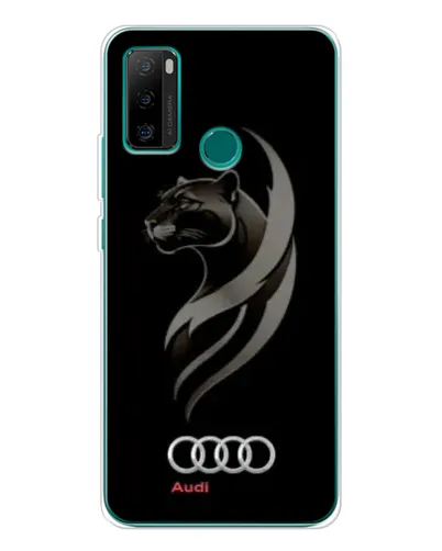 Чохол для Ulefone Note 10P з картинкою «Графіка — пантера та Audi» Чохол для Ulefone Note 10P з картинкою «Графіка — пантера та Audi»