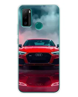 Чохол для Ulefone Note 10P з картинкою «Audi RS — червоний стиль»