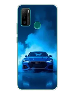 Чохол для Ulefone Note 10P з картинкою «Audi — блакитна енергія»
