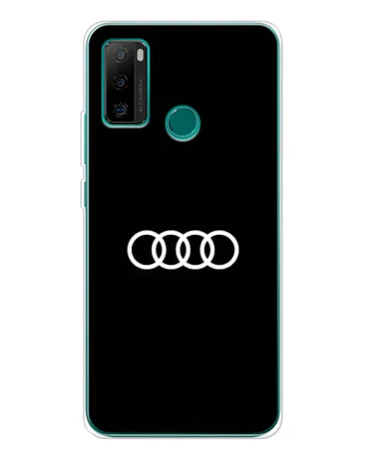 Чохол для Ulefone Note 10P з картинкою «Audi White Logo» Чохол для Ulefone Note 10P з картинкою «Audi White Logo»