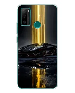 Чехол для Ulefone Note 10P с картинкой «Ночной Lamborghini драйв»
