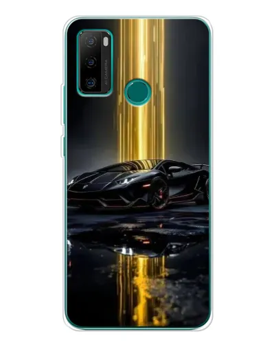 Чехол для Ulefone Note 10P с картинкой «Ночной Lamborghini драйв»
