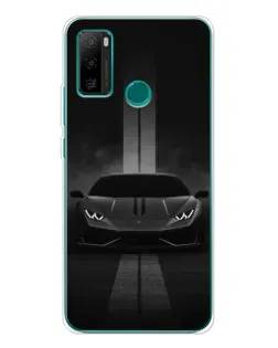 Чехол для Ulefone Note 10P с картинкой «Lamborghini симметрия дорог»