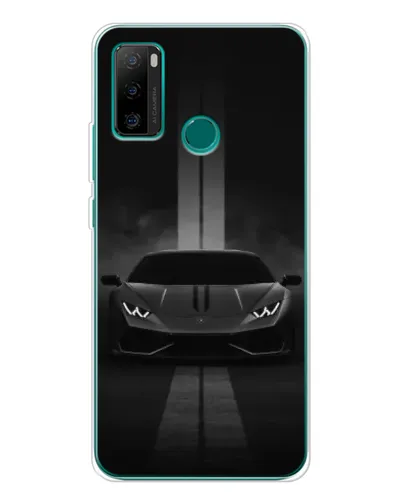 Чехол для Ulefone Note 10P с картинкой «Lamborghini симметрия дорог»