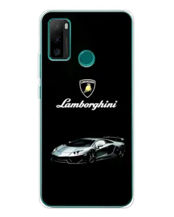 Чехол для Ulefone Note 10P с картинкой «Логотип Lamborghini классика»