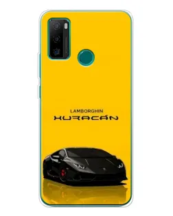 Чехол для Ulefone Note 10P с картинкой «Lamborghini Huracan черный»