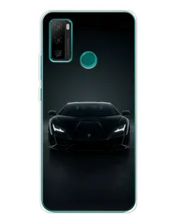 Чехол для Ulefone Note 10P с картинкой «Черный Lamborghini Aventador»