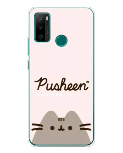 Чехол для Ulefone Note 10P с картинкой «Pusheen логотип»
