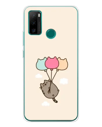 Чехол для Ulefone Note 10P с картинкой «Пушин на шариках»