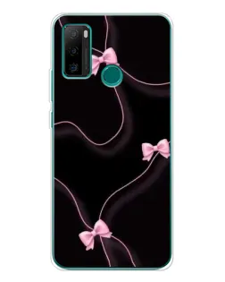 Чохол для Ulefone Note 10P з картинкою «Рожеві стрічки»