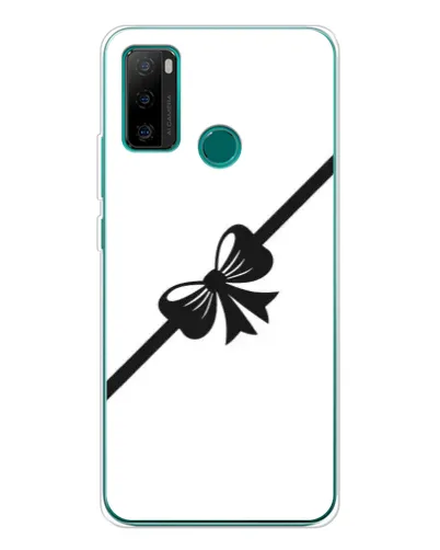 Чохол для Ulefone Note 10P з картинкою «Діагональний бант»