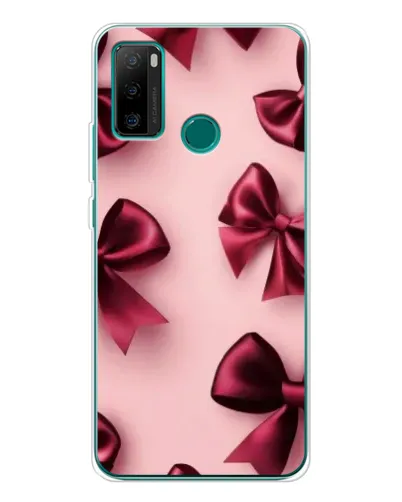 Чохол для Ulefone Note 10P з картинкою «Бордовий атлас»
