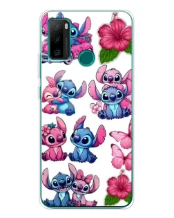 Чехол для Ulefone Note 10P с картинкой «Стикеры Stitch и Angel» Чехол для Ulefone Note 10P с картинкой «Стикеры Stitch и Angel»