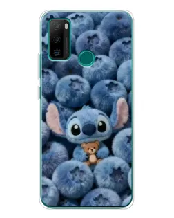 Чехол для Ulefone Note 10P с картинкой «Стич и голубика» Чехол для Ulefone Note 10P с картинкой «Стич и голубика»
