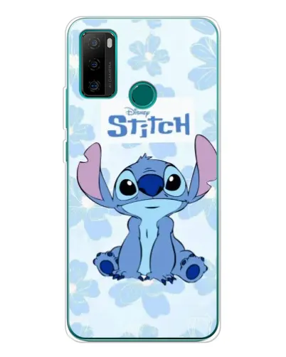 Чохол для Ulefone Note 10P з картинкою «Stitch серед квітів»