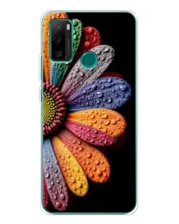 Чохол для Ulefone Note 10P з картинкою «Райдужна квітка» Чохол для Ulefone Note 10P з картинкою «Райдужна квітка»