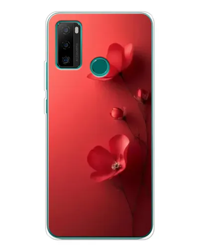 Чохол для Ulefone Note 10P з картинкою «Макові суцвіття»