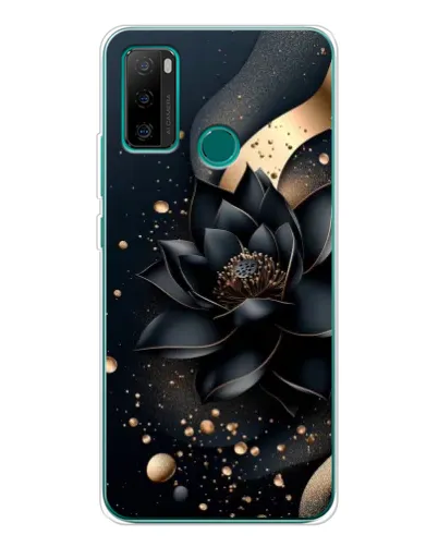 Чохол для Ulefone Note 10P з картинкою «Чорний лотос»