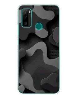 Чохол для Ulefone Note 10P з картинкою «Темний абстрактний камуфляж» Чохол для Ulefone Note 10P з картинкою «Темний абстрактний камуфляж»