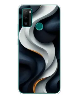 Чохол для Ulefone Note 10P з картинкою «Об'ємні чорно-білі стрічки» Чохол для Ulefone Note 10P з картинкою «Об'ємні чорно-білі стрічки»