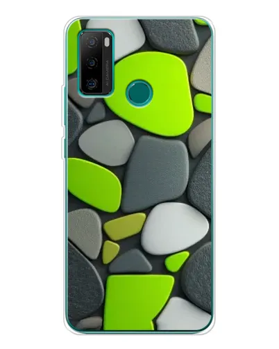 Чохол для Ulefone Note 10P з картинкою «Яскрава неонова галька»