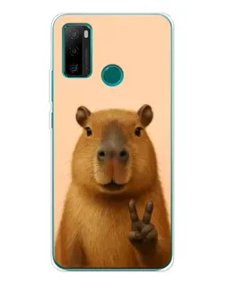 Чохол для Ulefone Note 10P з картинкою «Капібара вікторія»