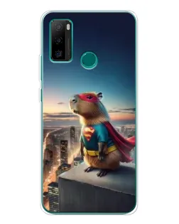 Чохол для Ulefone Note 10P з картинкою «Капі-мен супергерой»