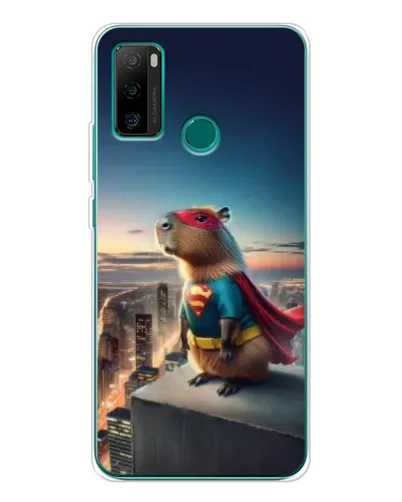 Чохол для Ulefone Note 10P з картинкою «Капі-мен супергерой»