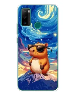 Чохол для Ulefone Note 10P з картинкою «Капібара Ван Гога»