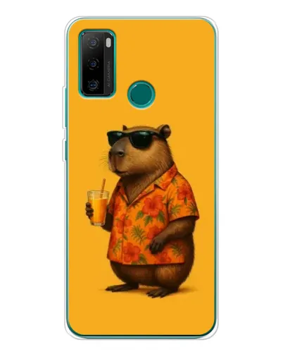 Чохол для Ulefone Note 10P з картинкою «Капібара на відпочинку»