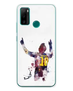 Чехол для Ulefone Note 10P с картинкой «Messi Barca»