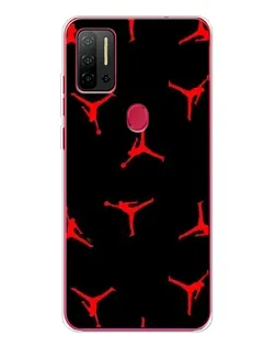 Чехол для Ulefone Note 11P с картинкой «Jordan Red Pattern»