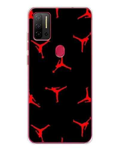 Чехол для Ulefone Note 11P с картинкой «Jordan Red Pattern» Чехол для Ulefone Note 11P с картинкой «Jordan Red Pattern»