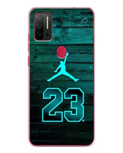 Чехол для Ulefone Note 11P с картинкой «Jordan Cyan 23» Чехол для Ulefone Note 11P с картинкой «Jordan Cyan 23»