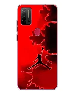 Чехол для Ulefone Note 11P с картинкой «Jordan Red Smoke»