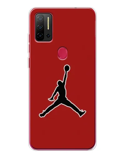Чехол для Ulefone Note 11P с картинкой «Jordan Red Back» Чехол для Ulefone Note 11P с картинкой «Jordan Red Back»