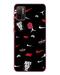 Чехол для Ulefone Note 11P с картинкой «Nike Mix Pattern»