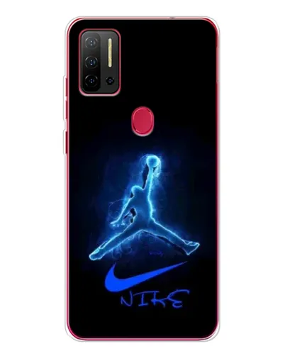 Чехол для Ulefone Note 11P с картинкой «Jordan Neon Blue» Чехол для Ulefone Note 11P с картинкой «Jordan Neon Blue»