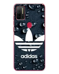 Чехол для Ulefone Note 11P с картинкой «Adidas Trefoil Blue»