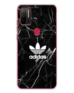 Чехол для Ulefone Note 11P с картинкой «Белый мрамор Adidas»