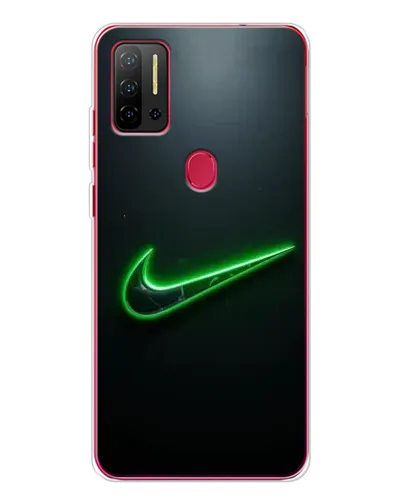 Чехол для Ulefone Note 11P с картинкой «Неоновый контур Nike» Чехол для Ulefone Note 11P с картинкой «Неоновый контур Nike»