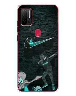 Чехол для Ulefone Note 11P с картинкой «Спортивный арт Nike»